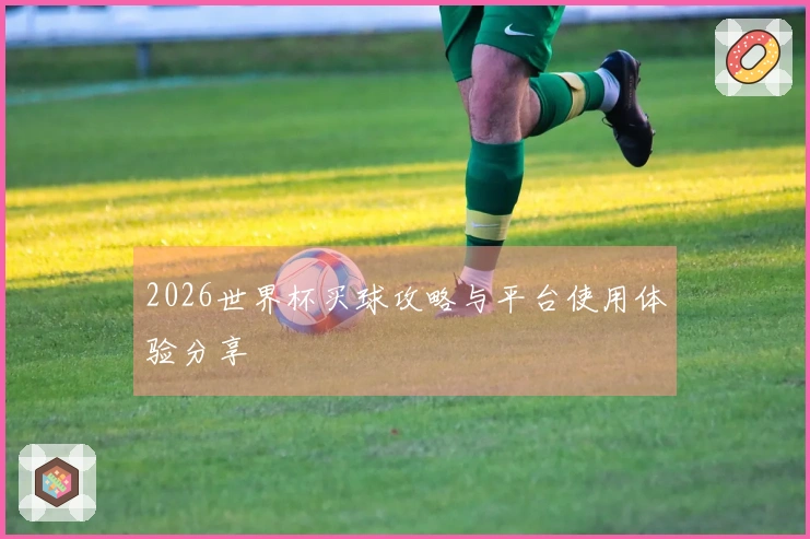 2026世界杯买球攻略与平台使用体验分享